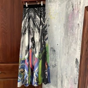 Legally red beautiful maxi skirt